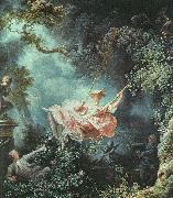 Jean-Honore Fragonard The Swing oil painting artist